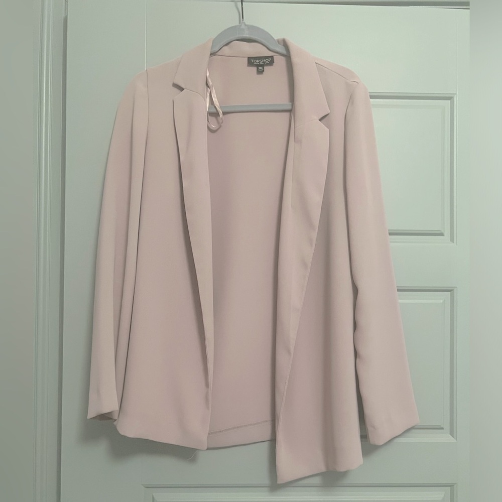 Topshop Pink Blazer